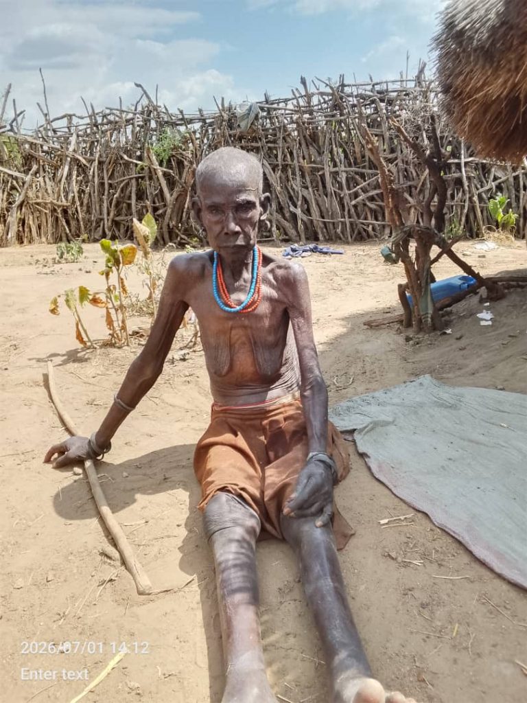 Karamoja elderly affected by hunger
