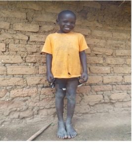 Jasmine, a Primary One student sponsored by Joyland Restoration Ministries