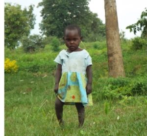 Maureen, a child sponsored by Joyland Restoration Ministries